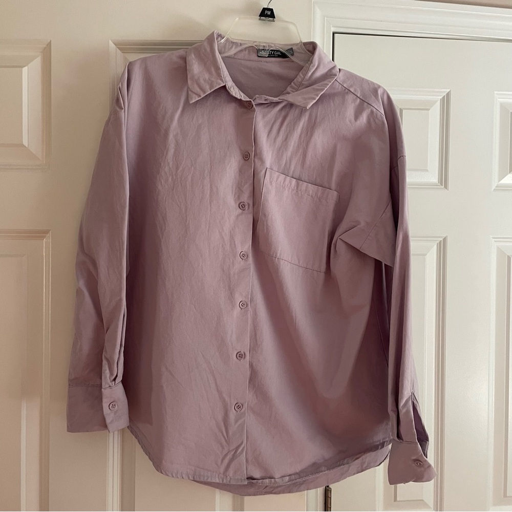 Nasty Gal Button Down Shirt